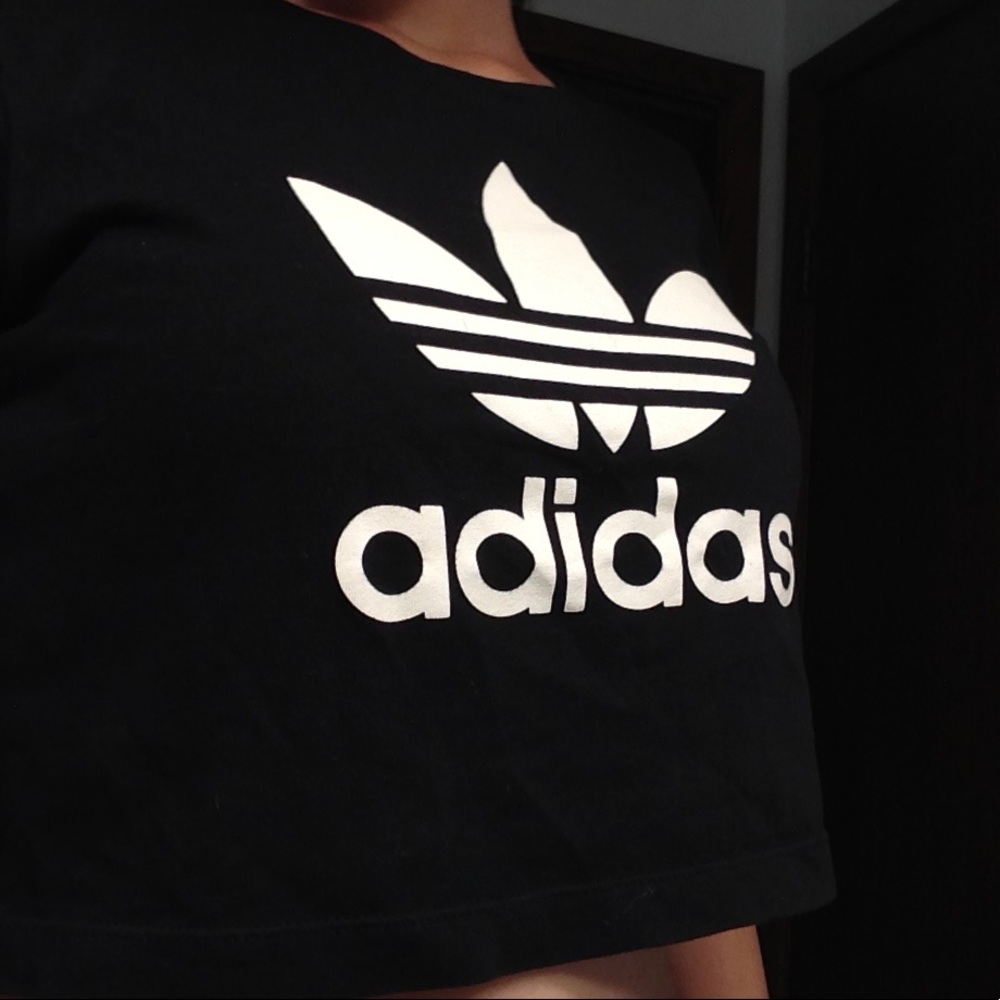 🌺adidas crop top!!